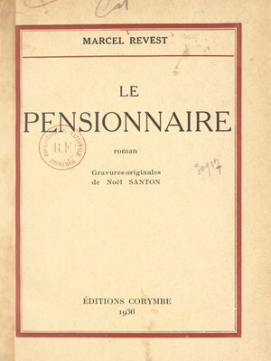 cover image of Le pensionnaire